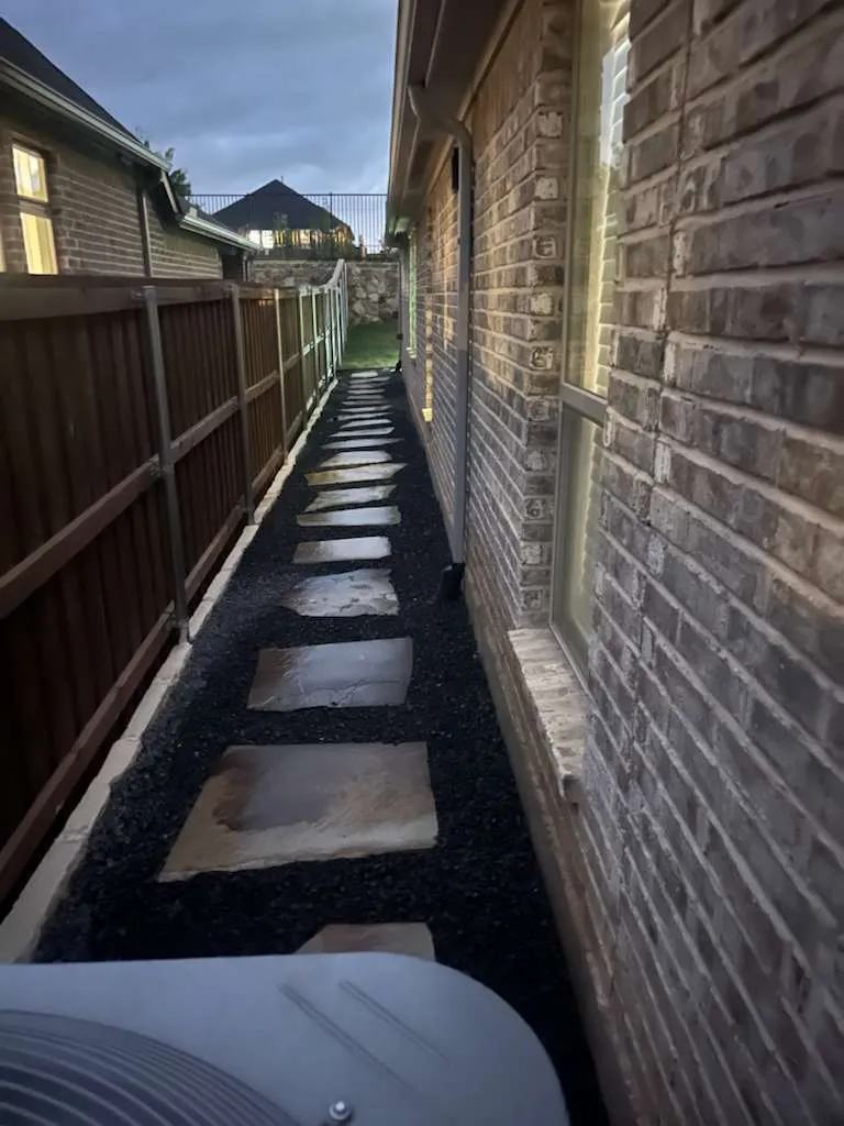 Narrow Side-Yard Makeover